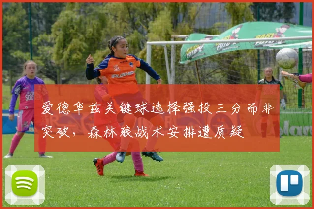 爱德华兹关键球选择强投三分而非突破，森林狼战术安排遭质疑